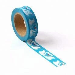 Cotton Candi Washi Tape - Blue Swan