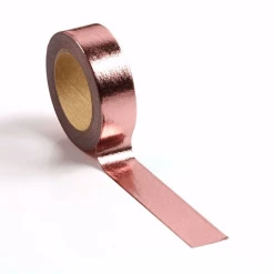 Cotton Candi Baby In Bloom Washi Tape - Pink Rose Gold Foil