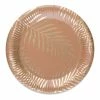 Artyfetes Gold Foil Tropi Paper Plates