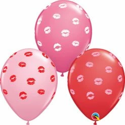 Laceys Balloonery Assorted Kissy Lip Balloons