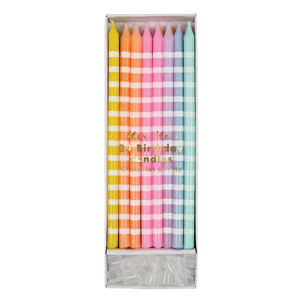 Meri Meri Pastel Party Candles 1 Meri Meri Pastel Party Candles