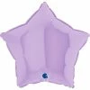 Party Express Matte Lilac Foil Star Balloon Mermaid