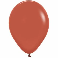 SA Balloons Balloons - Fashion Solid Terracotta