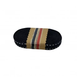 WeaveWell Ribbon - Petersham With Saddle Stitch - Navy With White Superheros