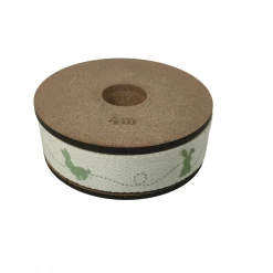 Dazzling Daisies Bunny Ribbon - Green Bunnies