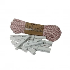 Must Love Party Cord & Peg Craft Kit - Dusky Pink