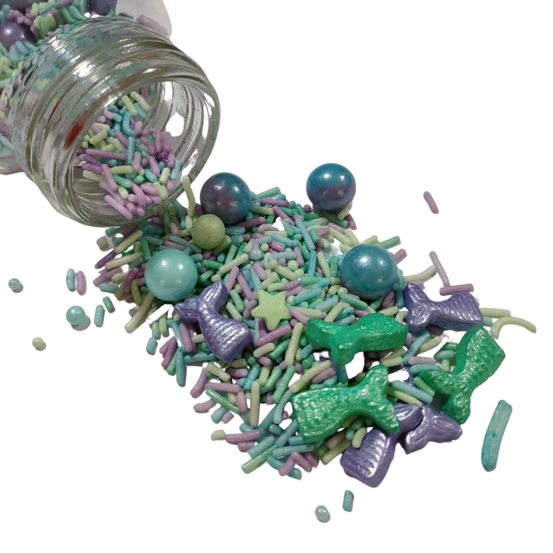 Must Love Party Pop Of Colour Sprinkles - Mermaid 3 Must Love Party Pop Of Colour Sprinkles - Mermaid