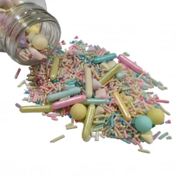 Must Love Party Pop Of Colour Sprinkles - Pastel Rainbow