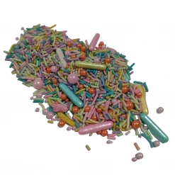 Must Love Party Retro Roller Skate Fun Pop Of Colour Sprinkles - Retro