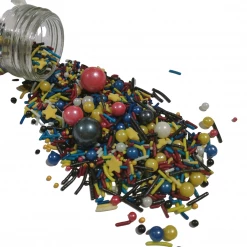 Must Love Party Pop Of Colour Sprinkles - Superhero Space