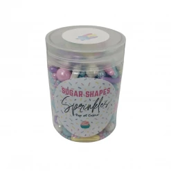 Must Love Party Pop Of Colour Sugar Shapes - Shooting Star Unicorn