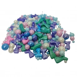 Must Love Party Pop Of Colour Sugar Shapes - Mermaid