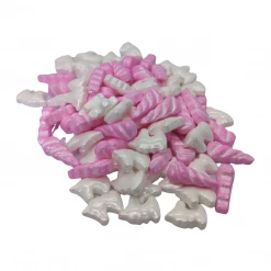 Must Love Party Sprinkles Pop Of Colour Sugar Shapes - Pink Unicorn