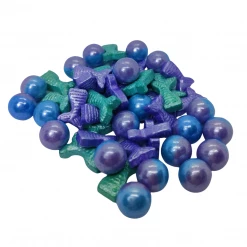 Must Love Party Pop Of Colour Sugar Shapes - Mermaid Tails