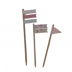 Must Love Party Cake / Cupcake Toppers Flag Cake Toppers (SELECT YOUR DESIGN)