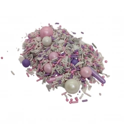 Must Love Party Pop Of Colour Sprinkles - Silver Princess