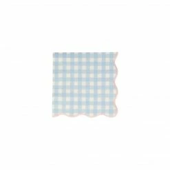 Meri Meri Gingham Small Napkins (set Of 20) Tabletop