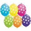 Laceys Tropical Polka Dots Assorted Link O Loon Balloons Rainbows & Unicorns
