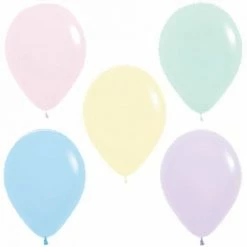 SA Balloons Assorted Matte Pastel Balloons Bunny