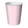 Party Express Plain Classic Pink Paper Cups (8)