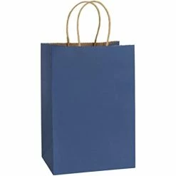 Classic Store Navy Kraft Gift Bags