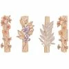 Rico Design Small Wooden Pegs - Flower Mix