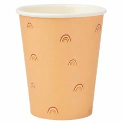 Artyfetes Tabletop Boho Rainbow Paper Cups