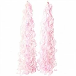 Rico Design Ballet Tissue Paper Spiral Balloon Tassel - Pink Mix (2)