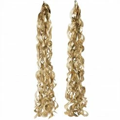 Rico Design Mediterranean Tissue Paper Spiral Balloon Tassel - Gold Mix (2)