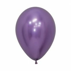 SA Balloons Reflex (Chrome) Violet Balloons