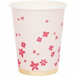 Rico Design Pink Petals Paper Cups Tabletop