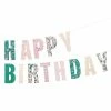 Rico Design Happy Birthday Garland - Hygge Vintage Floral Tea