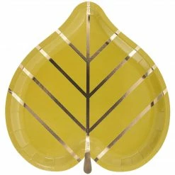 Rico Design Leaf Paper Plates (12) Tabletop