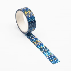 Cotton Candi Washi Tape - Blue Tiles Mediterranean