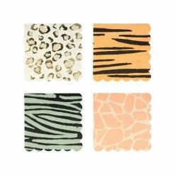 Meri Meri Animal Print Beverage Napkins Tabletop