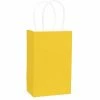 Party Express Yellow Party Bags Gift Bags