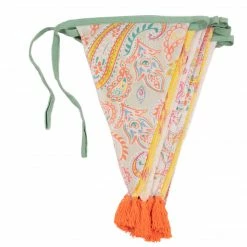Talking Tables Boho Paisley Fabric Bunting Frida Kahlo