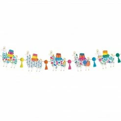 Talking Tables Llama Party Garland With Multicolour Tassels