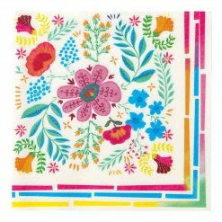 Talking Tables Boho Floral Napkins Tabletop