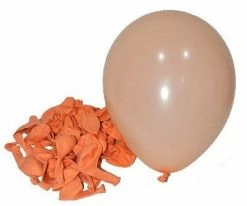 Party Express Pastel Peach Macaron Balloons (3)