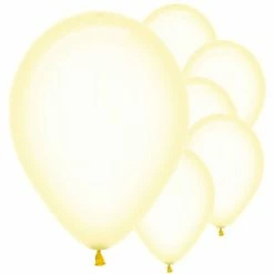 SA Balloons Crystal Pastel Yellow Balloons Bee