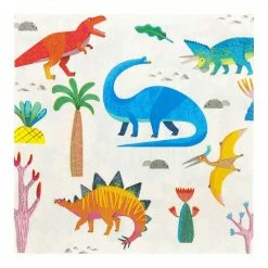 Talking Tables Dinosaur Napkins Tabletop