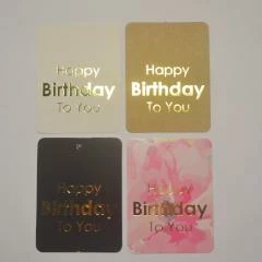 Merry Pak Happy Birthday Gift Tags