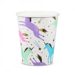 Jollity&Co Magical Unicorn Paper Cups Tabletop