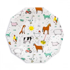 Jollity&Co On The Farm Small Paper Plates