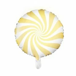 Party Deco Pastel Yellow Candy Foil Balloon