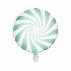 Party Deco Pastel Mint Candy Foil Balloon Candy Land / Ice Cream
