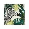 Talking Tables Tropical Palm Zebra Cocktail Napkins