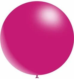 SA Balloons Party Animals Jumbo Latex Round - Fuchsia
