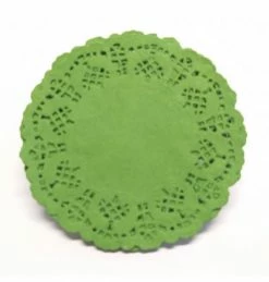 ROFOR Mini Green Lace Doilies